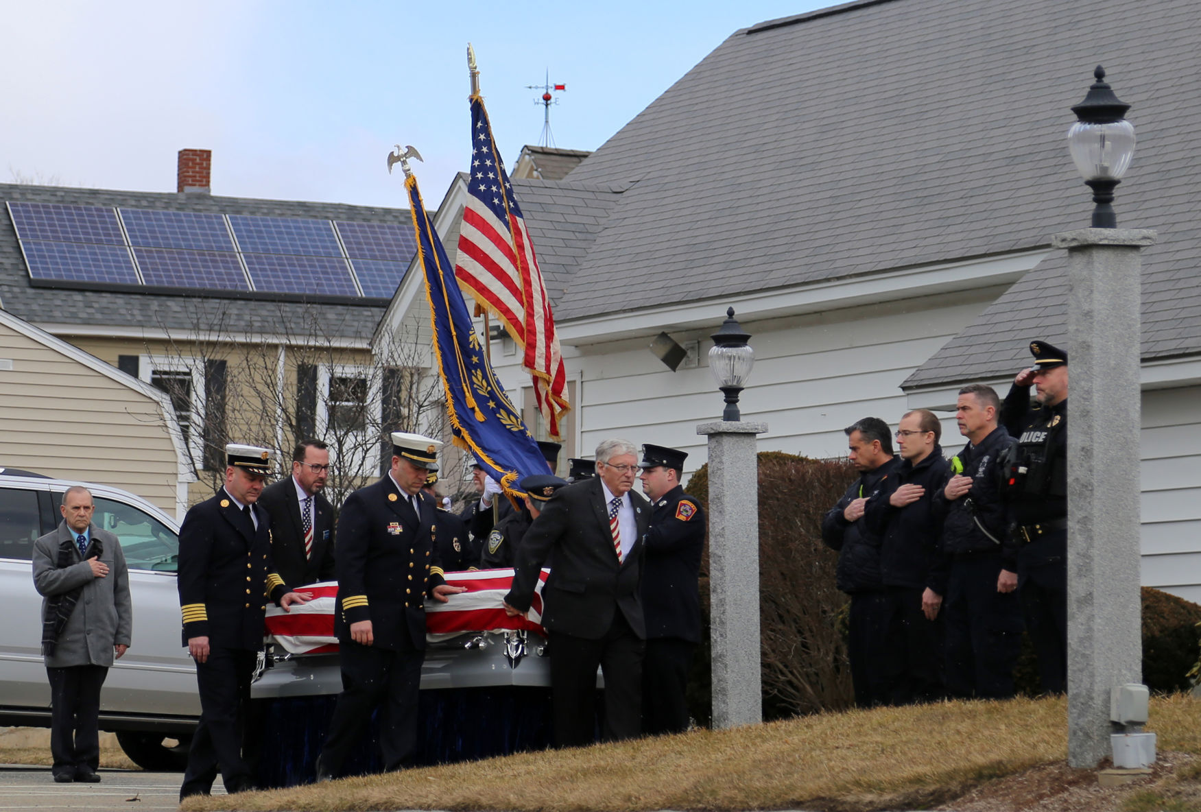 Capt. Ryan Phaneuf's funeral